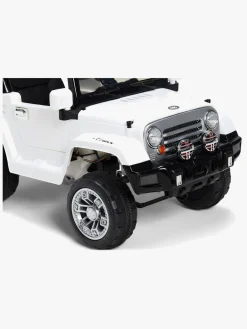 AlexGarage1 Elbiler & -Køretøjer-Alex's Garage Elbil Jeep, Hvid