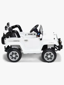 AlexGarage1 Elbiler & -Køretøjer-Alex's Garage Elbil Jeep, Hvid