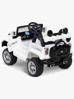 AlexGarage1 Elbiler & -Køretøjer-Alex's Garage Elbil Jeep, Hvid