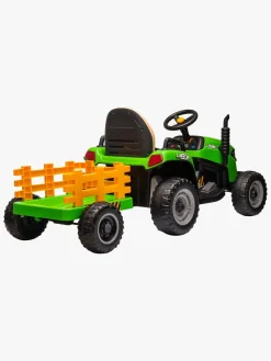 Elbiler & -Køretøjer|AlexGarage1 Alex's Garage Eltraktor med Trailer, Grøn Grøn