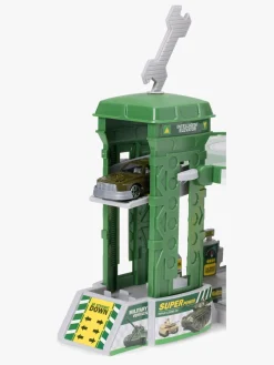 Legetøjsbiler & -Fartøjer|AlexGarage1 Alex's Garage Militær Parkeringsgarage Grøn