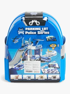 Legetøjsbiler & -Fartøjer|AlexGarage1 Alex's Garage Parkeringshussæt Politistation