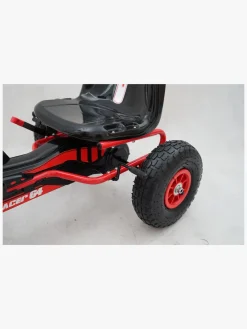 AlexGarage1 Pedal- & Gåbiler-Alex's Garage Pedalbil Gokart, Rød