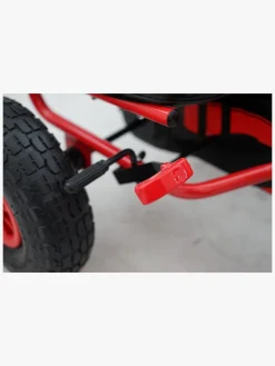 AlexGarage1 Pedal- & Gåbiler-Alex's Garage Pedalbil Gokart, Rød