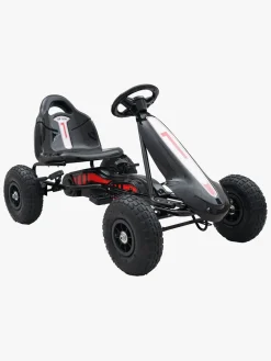 Pedal- & Gåbiler|AlexGarage1 Alex's Garage Pedalbil Gokart, Sort