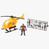 AlexGarage1 Legetøjsfigurer-Alex's Garage Rescue Squad Legesæt Redningshelikopter