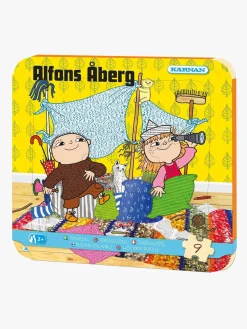 Alfonsberg Spil & Puslespil-Alfons Åberg Puslespil 9 Brikker