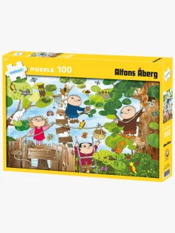 Alfonsberg Spil & Puslespil-Alfons Åberg Puslespil 100 Brikker