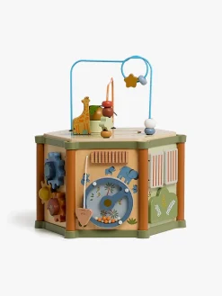 Babylegetøj|AliceFox Alice & Fox Aktivitetslegetøj Heksagon Safaridyr