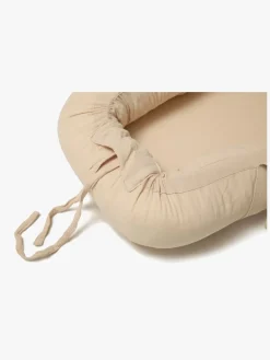 Børnesenge & Tilbehør|AliceFox Alice & Fox ALBA Babynest med Håndtag, Muslin Beige