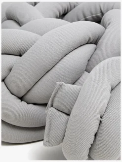 Børn AliceFox Sengetøj-Alice & Fox ALEAH  Flettet Sengerand, Grå