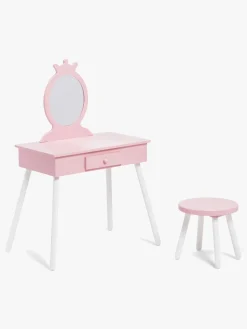 Børnemøbler|AliceFox Alice & Fox ARIEL Sminkebord Princess, Lyserød