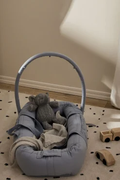 Børnesenge & Tilbehør|AliceFox Alice & Fox ASTRID Babynest, Lyseblå Blå