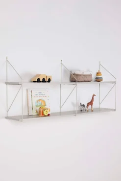 Børnemøbler|AliceFox Alice & Fox BONNIE Skrivebord & Hylde, Greige