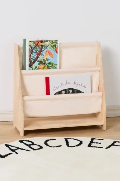 Børnemøbler|AliceFox Alice & Fox Canvas  Mini Bogreol, Natur Beige