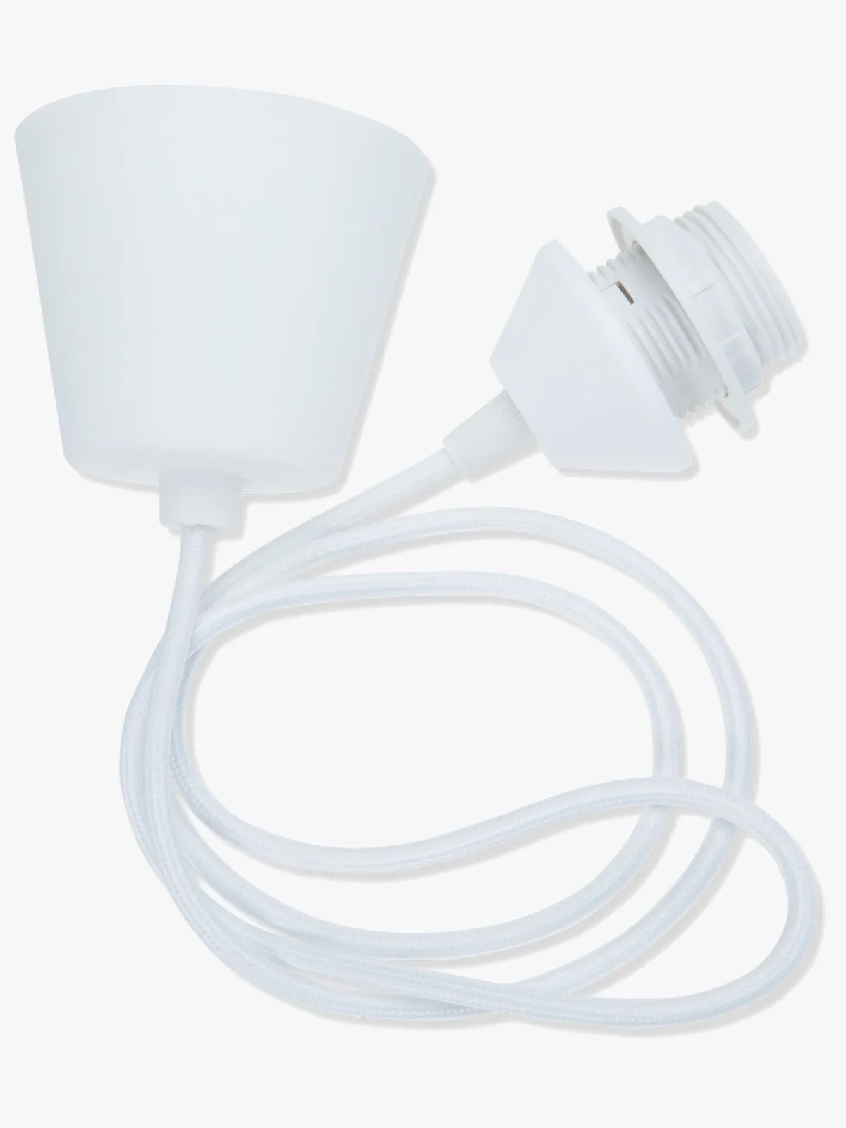 Lamper & Belysning|AliceFox Alice & Fox CORY Ledning til Lampe Tekstil, Hvid