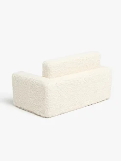 Børn AliceFox Børnemøbler-Alice & Fox Cubbie  Foldbar Sofa 94x55cm, White Teddy