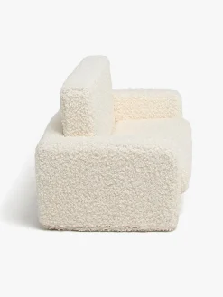 Børn AliceFox Børnemøbler-Alice & Fox Cubbie  Foldbar Sofa 94x55cm, White Teddy