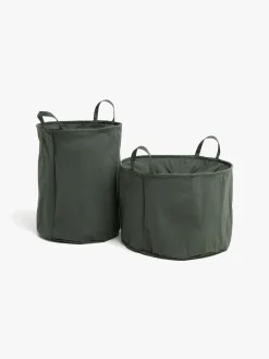 Opbevaring|AliceFox Alice & Fox DINA Opbevaringskurv 2-pak, Dusty Green Grøn