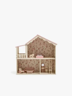Legetøj Til Børn På 0-10 År|Dukker & Bamser|AliceFox Alice & Fox Dukkehus med Møbler