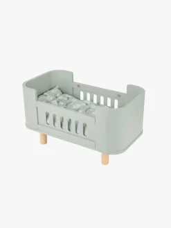 AliceFox Dukker & Bamser-Alice & Fox Dukkeseng inkl. Madras, Mintgrøn