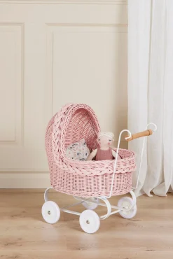 AliceFox Dukker & Bamser-Alice & Fox Dukkevogn, Lyserød