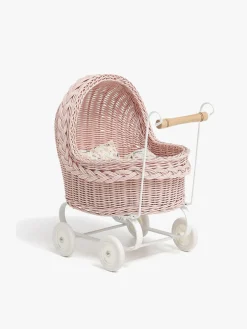 AliceFox Dukker & Bamser-Alice & Fox Dukkevogn, Lyserød