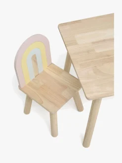 Børnemøbler|AliceFox Alice & Fox ELLIE Bord & Stole, Natur Beige