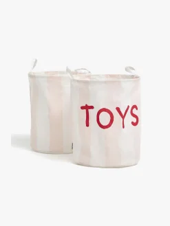 Opbevaring|AliceFox Alice & Fox ELSIE Opbevaringskurve 2-pak, Pink Lyserød