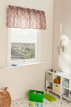 Børn AliceFox Interiør-Alice & Fox Gardinkappe 50x120, Lyserød ballon