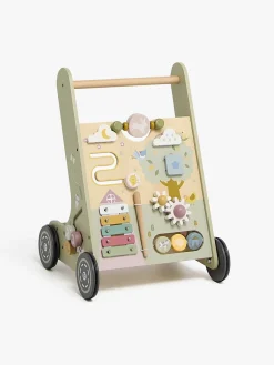 AliceFox Babylegetøj-Alice & Fox Gåvogn Bondegård, Grøn