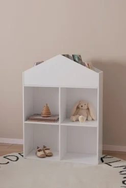 Børnemøbler|AliceFox Alice & Fox HOLLY Bogreol Hus, Hvid