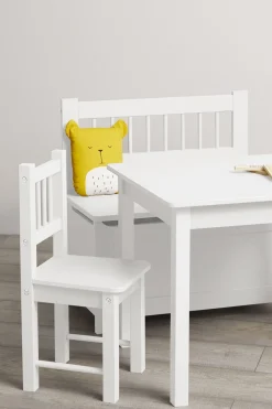 Børn AliceFox Børnemøbler-Alice & Fox LOVIS Bord & Stole + Sofa med Opbevaring, Hvid