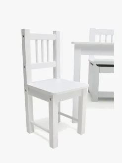 Børn AliceFox Børnemøbler-Alice & Fox LOVIS Bord & Stole + Sofa med Opbevaring, Hvid