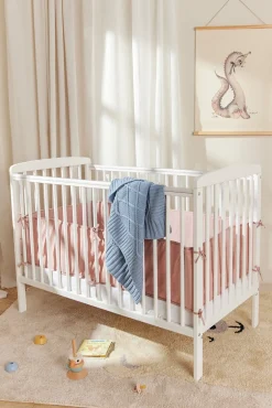 Sengetøj|AliceFox Alice & Fox MOLLY Sengerand 360 cm, Dusty Rose Lyserød