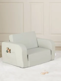 Børn AliceFox Børnemøbler-Alice & Fox MUSHY  Foldbar Lænestol, Green Linen