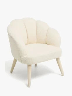 Børn AliceFox Børnemøbler-Alice & Fox Pearla Lænestol, Cream/Wood