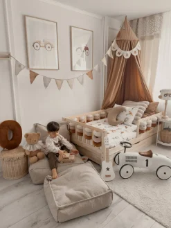 Børnemøbler|AliceFox Alice & Fox PIXIE Sækkestol, Beige