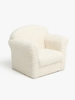 Børn AliceFox Børnemøbler-Alice & Fox Puffin Lænestol, White Teddy