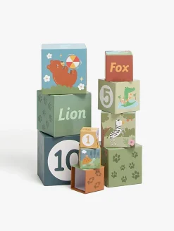 AliceFox Babylegetøj-Alice & Fox Stabeltårn Safari