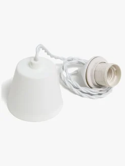 Lamper & Belysning|AliceFox Alice & Fox Swirl Lampeledning, Hvid