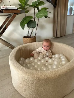 Boldbassiner|AliceFox Alice & Fox TEDDY Boldbassin 30x90, Cremefarvet Beige