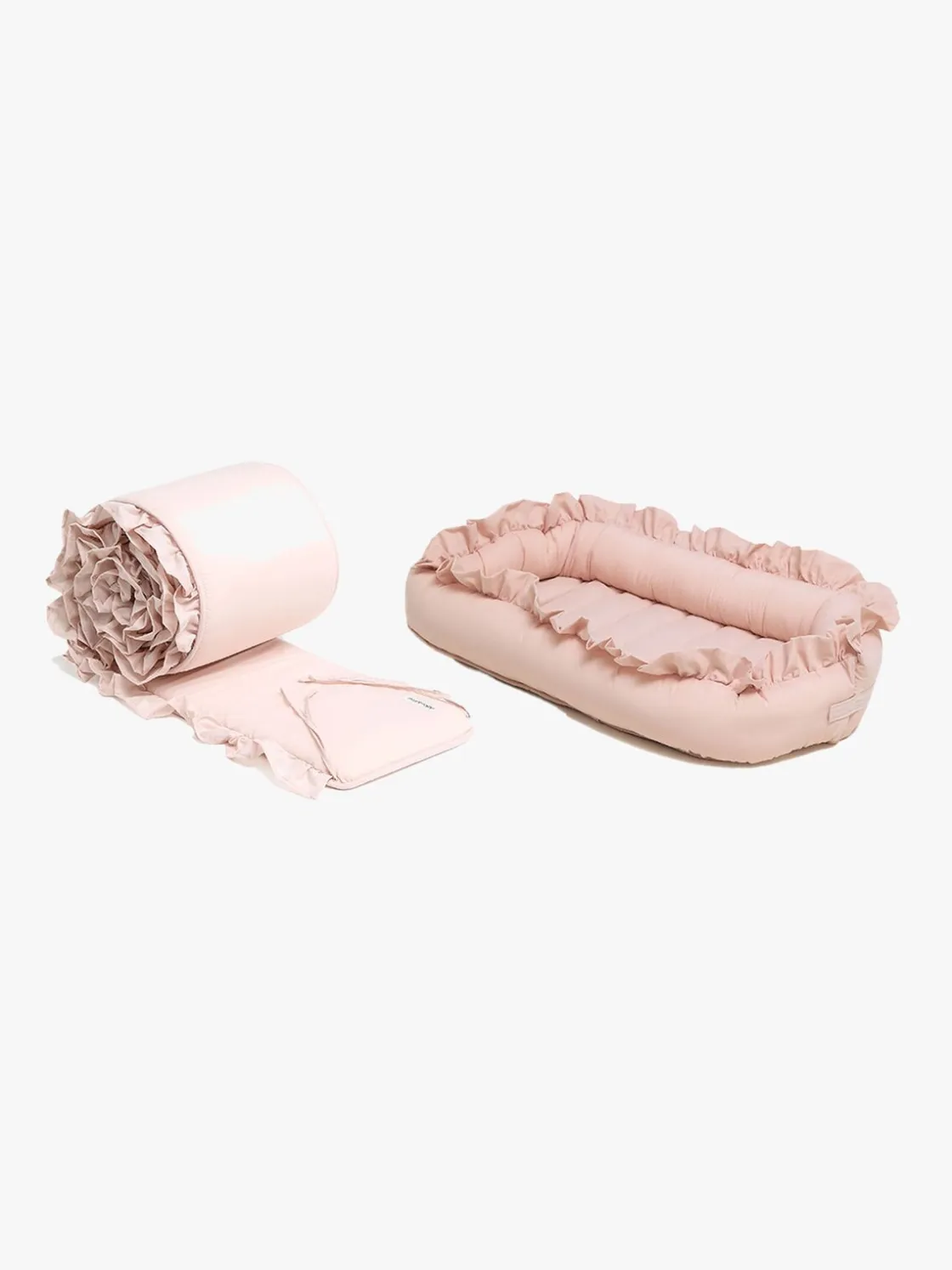 Sengetøj|AliceFox Alice & Fox FREYA Sengerand inkl Babynest, Pink