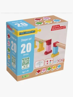 Togbaner & Legeborde|AlphaBoosterZ Alpha BoosterZ Track Connectors Steeper Byggesæt 20 Dele