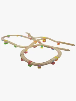 Togbaner & Legeborde|AlphaBoosterZ Alpha BoosterZ Track Connectors All In One Block Box Medium Byggesæt 53 Dele