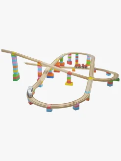 Togbaner & Legeborde|AlphaBoosterZ Alpha BoosterZ Track Connectors All In One Block Box Large Byggesæt 93 Dele