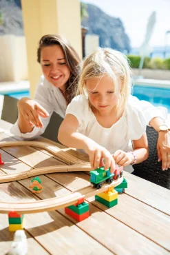 AlphaBoosterZ Togbaner & Legeborde-Alpha BoosterZ Track Connectors Small Trial Byggesæt 10 Dele