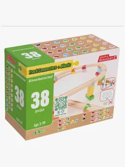 Togbaner & Legeborde|AlphaBoosterZ Alpha BoosterZ Track Connectors All In One Block Box Small Byggesæt 38 Dele