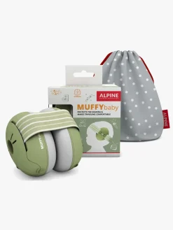 Alpine Sikkerhed-Muffy Baby Høreværn, Grøn