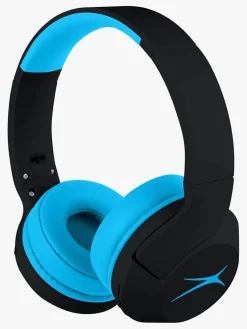 Elektronik & Media|AltecLansing Altec Lansing Høretelefoner Trådløse ANC 2-i-1, Blå Blå/Sort